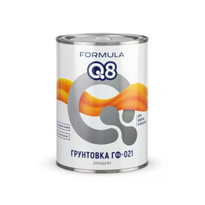 Грунт ГФ-21 серый 0,9кг Формула Q8