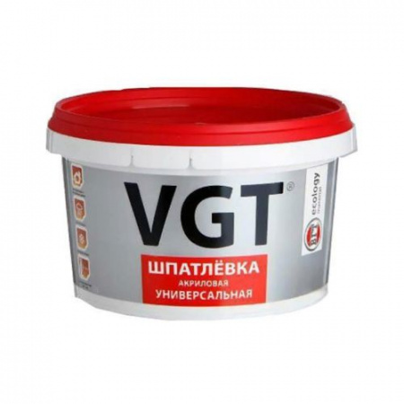Шпатлевка для внутренних/наружных работ 7,5 кг VGT